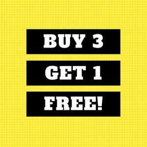 Bundle Sale - Buy 3 and Get 1 Free!